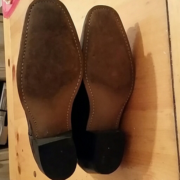 LAREDO VAMP & FOXING MANMADE COWBOY BOOTS - Picture 6 of 8